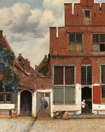 Picture of VIEW OF HOUSES IN DELFT, KNOWN AS THE LITTLE STREET, C. 1658