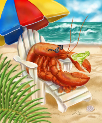 Picture of BEACH FRIENDS - LOBSTER