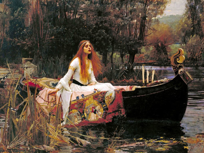 Picture of THE LADY OF SHALOTT, 1888