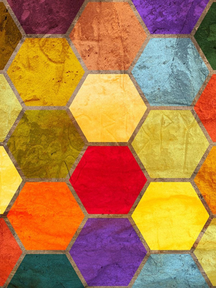 Picture of HEXAGON TEXTURES II