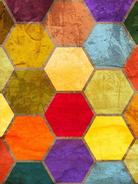 Picture of HEXAGON TEXTURES II