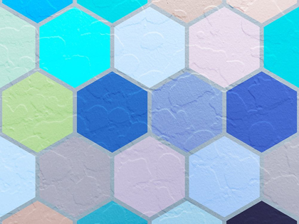 Picture of HEXAGON TEXTURES VII