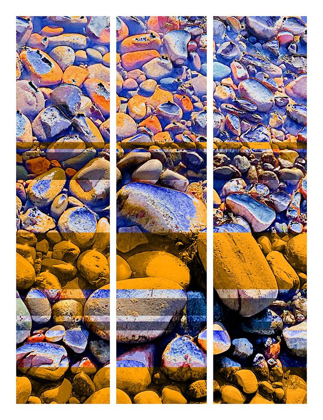 Picture of COLOR MOOD-RIVER ROCK COLLAGE V1