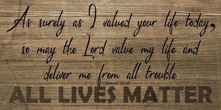 Picture of ALL LIVES MATTER