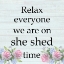 Picture of SHE SHED TIME