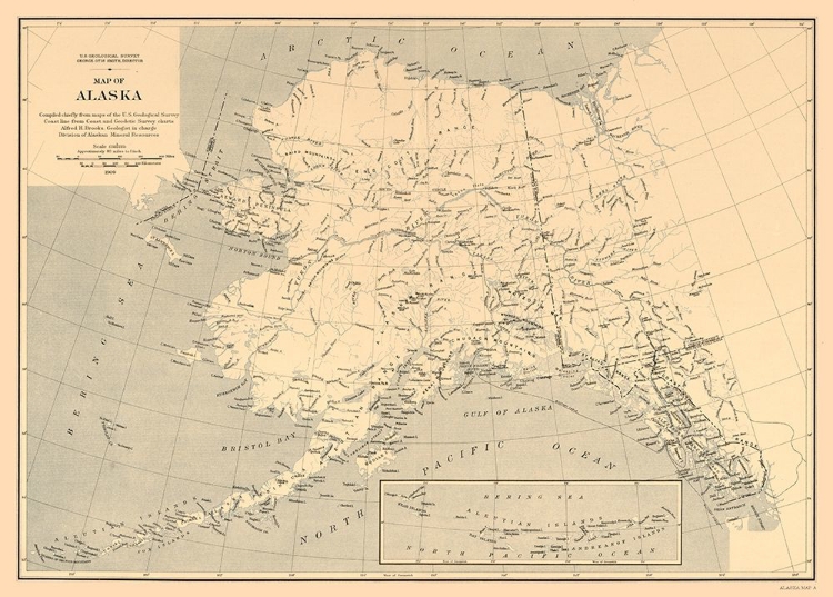 Picture of ALASKA - BROOKS 1909 