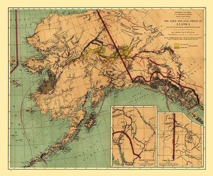 Picture of ALASKA GOLD COAL - WALCOTT 1898 