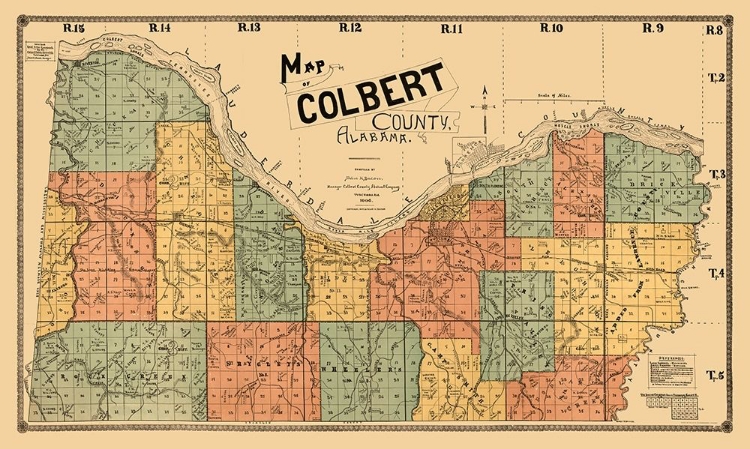 Picture of COLBERT COUNTY ALABAMA - BACON 1896 