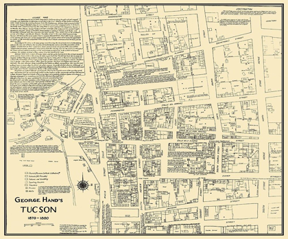 Picture of TUCSON ARIZONA - HAND 1870
