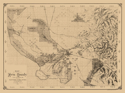 Picture of KERN COUNTY CALIFORNIA - REY 1888 