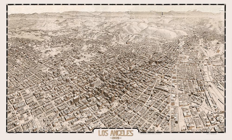 Picture of LOS ANGELES CALIFORNIA - GATES 1909 