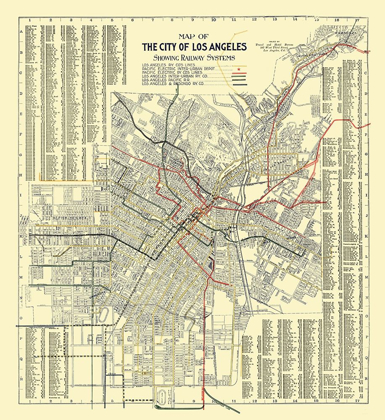 Picture of LOS ANGELES CALIFORNIA RAILWAY -1906