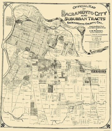 Picture of SACRAMENTO CALIFORNIA - ANDERSON 1908