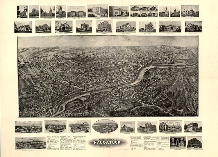Picture of NAUGATUCK CONNECTICUT - BAILEY 1906 