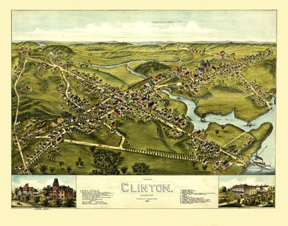 Picture of CLINTON CONNECTICUT - BAILEY 1881 