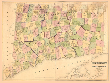 Picture of CONNECTICUT - ROCKWELL 1848 