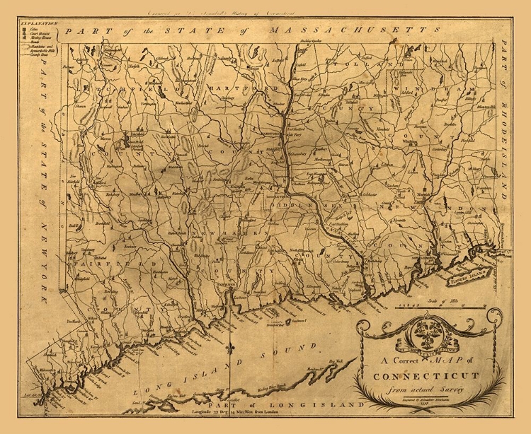 Picture of CONNECTICUT - NEWHORN 1797 