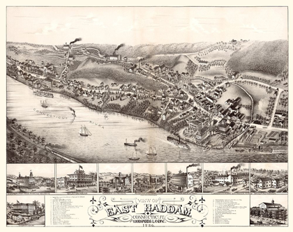 Picture of EAST HADDAM CONNECTICUT - BAILEY 1880 