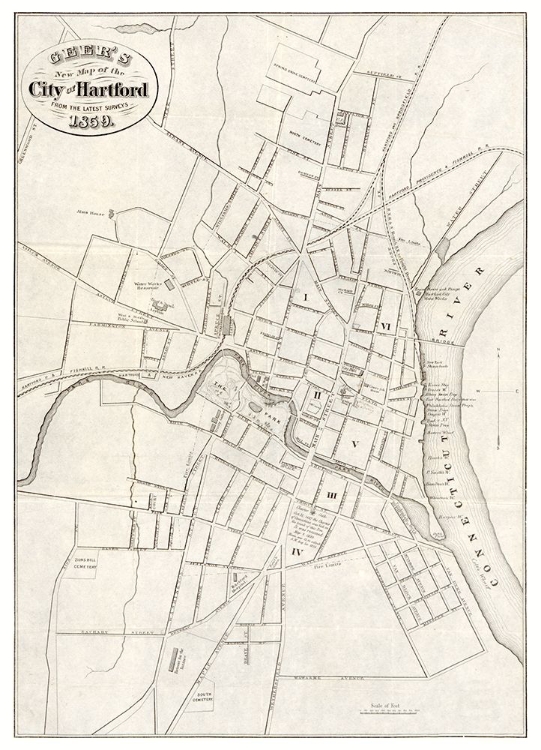 Picture of HARTFORD CONNECTICUT - GEER 1859 