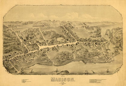 Picture of MADISON CONNECTICUT - BAILEY 1881 