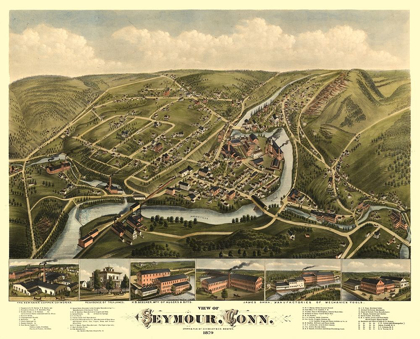 Picture of SEYMOUR CONNECTICUT - BAILEY 1879 