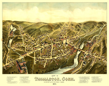Picture of THOMASTON CONNECTICUT - BAILEY 1879 