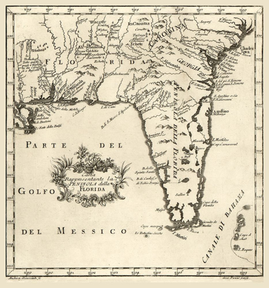 Picture of FLORIDA - SCACCIATI 1763 