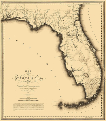 Picture of FLORIDA - TANNER 1823 