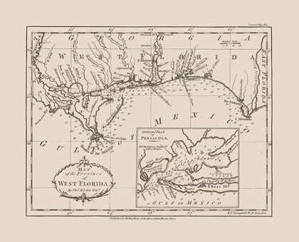 Picture of WEST FLORIDA - KITCHIN 1781 