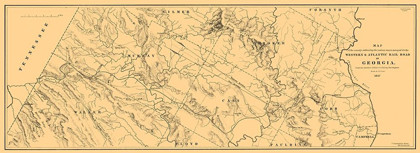 Picture of GEORGIA WESTERN ATLANTIC RAILROAD - COOPER 1837 