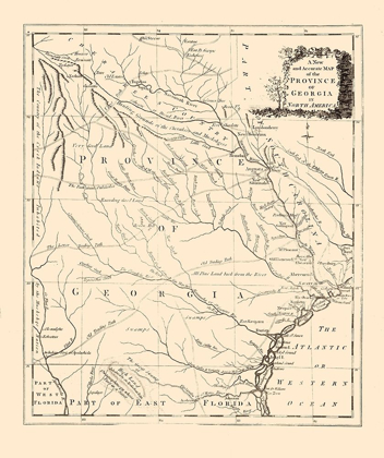 Picture of GEORGIA - UNIVERSAL 1779 