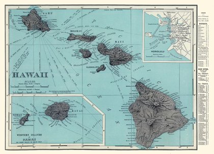 Picture of HAWAII - RAND MCNALLY 1902 