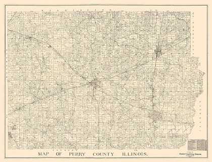 Picture of PERRY COUNTY ILLINOIS - STANDARD ENGINEERING 1908 