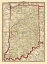 Picture of INDIANA RAILROADS - CRAM 1888 