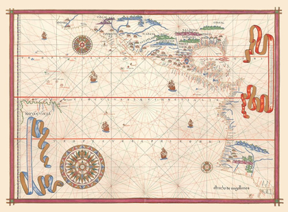 Picture of AMERICAS WEST COAST - MARTINES 1587 