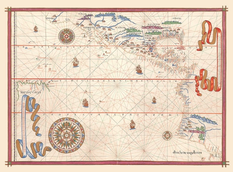 Picture of AMERICAS WEST COAST - MARTINES 1587 