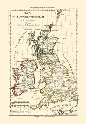 Picture of BRITISH ISLANDS - SANTINI 1794 