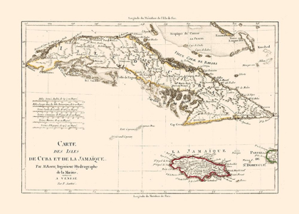 Picture of CUBA JAMAICA - SANTINI 1794 