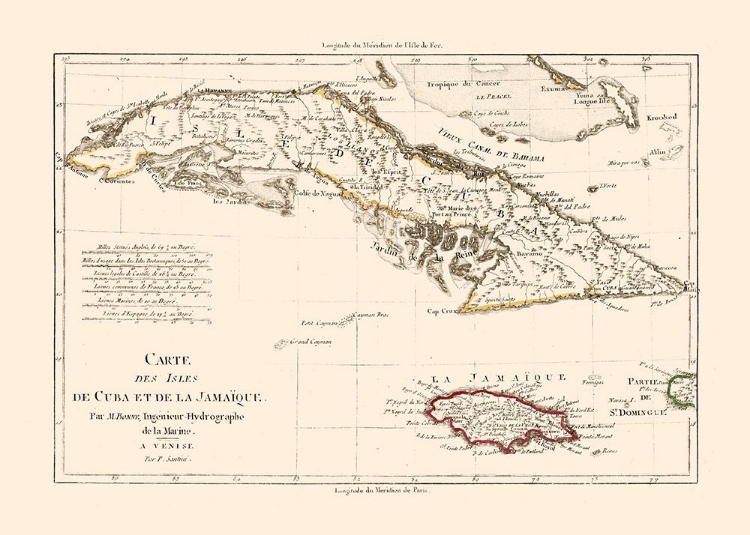 Picture of CUBA JAMAICA - SANTINI 1794 
