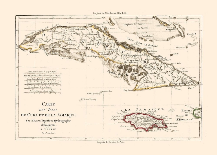 Picture of CUBA JAMAICA - SANTINI 1794 