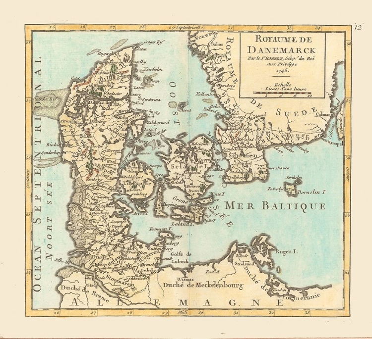 Picture of DENMARK KINGDOM - ROBERT 1748 