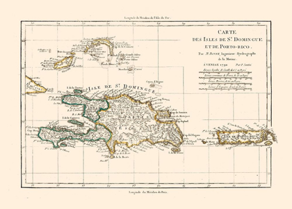 Picture of DOMINICAN REPUBLIC PUERTO RICO - SANTINI 1794 