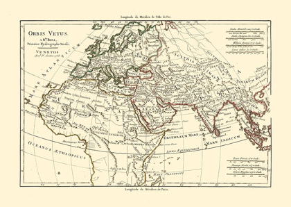 Picture of EASTERN HEMISPHERE - SANTINI 1794 