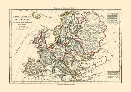Picture of EUROPE - SANTINI 1794 