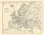 Picture of EUROPE POLITICAL BOUNDARIES - SANTINI 1794 