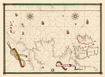 Picture of EUROPEAN COASTLINE - MARTINES 1587 