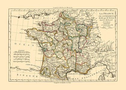 Picture of FRANCE DEPARTMENTS - SANTINI 1794 