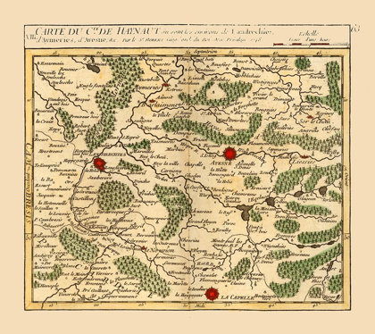 Picture of LANDRECIES FRANCE - ROBERT 1748 