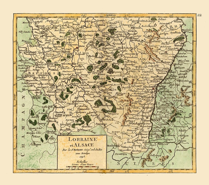 Picture of ALSACE LORRAINE FRANCE - ROBERT 1748 