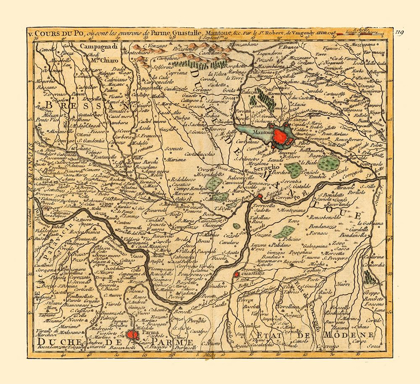 Picture of EMILIA ROMAGNA LOMBARDY ITALY - ROBERT 1748 
